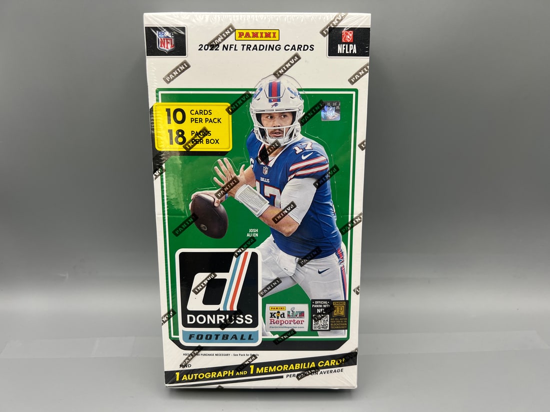 2022 Panini Donruss Football Unopened Hobby Box - Possible Brock Purdy & Kenny Pickett RCs (1 of 2)