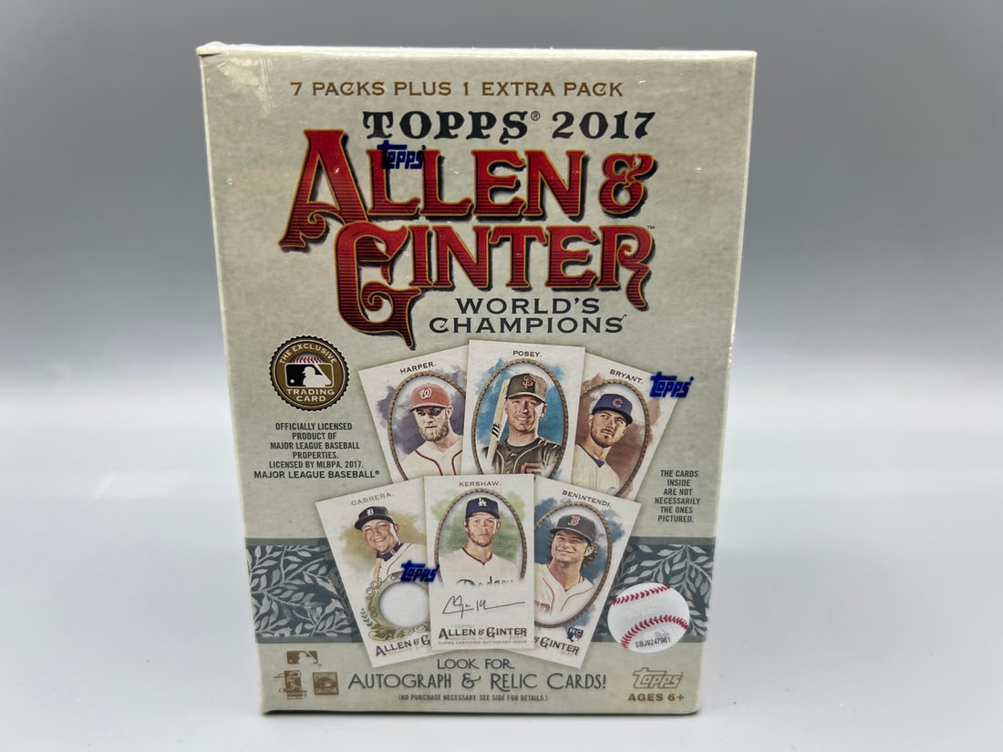 2017 Topps Allen & Ginter Baseball Unopened Blaster Box - Possible Aaron Judge RCs (1 of 3)