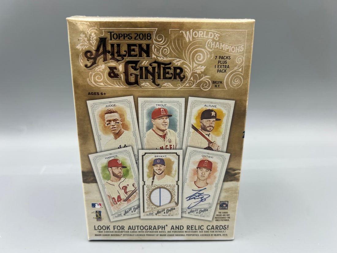 2018 Topps Allen And Ginter Baseball Unopened Blaster Box - Possible Shohei Ohtani & Ronald Acuna (1 of 3)