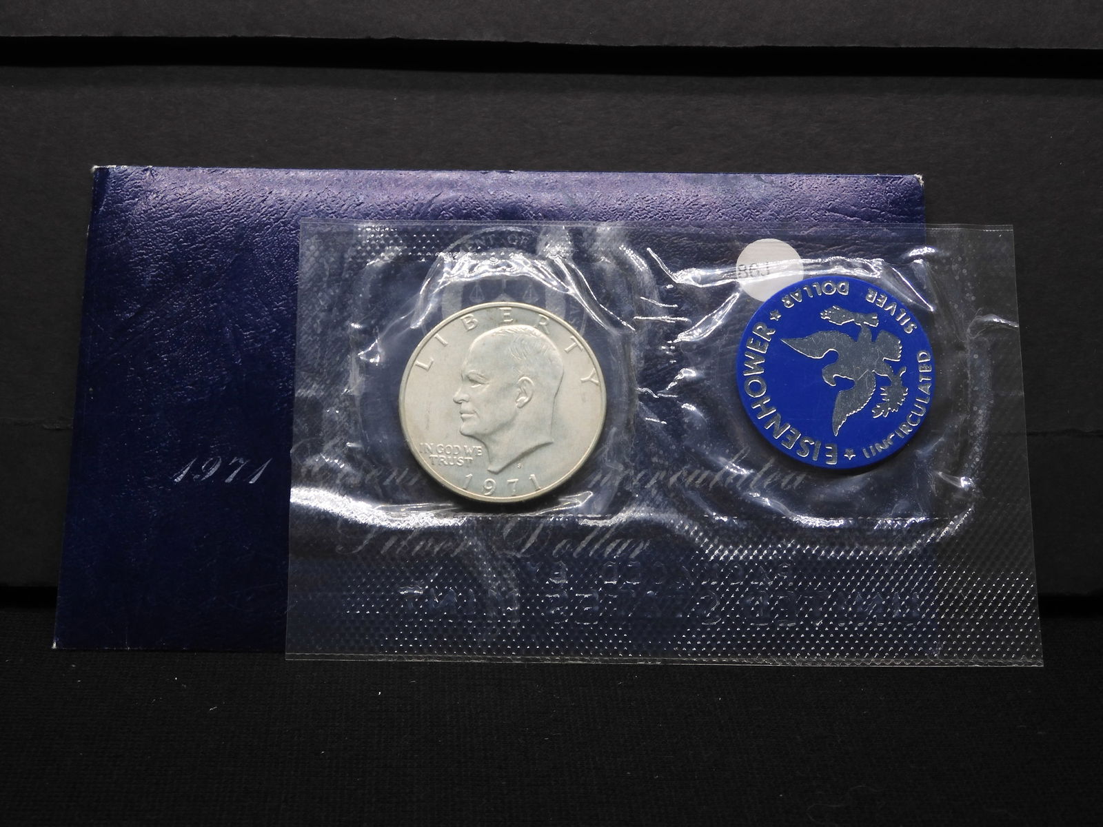 1971-S Eisenhower Silver Dollar  in OGP (1 of 3)