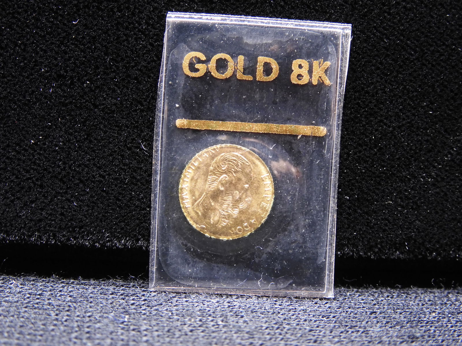 GOLD - 8 KT Mini Maximilian Round (1 of 3)