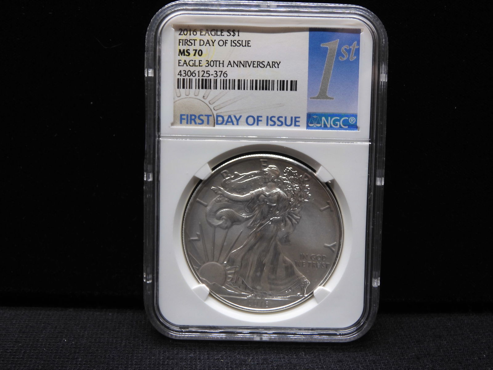 2016 American Silver Eagle - NGC MS70 First Day of Issue (1 of 4)