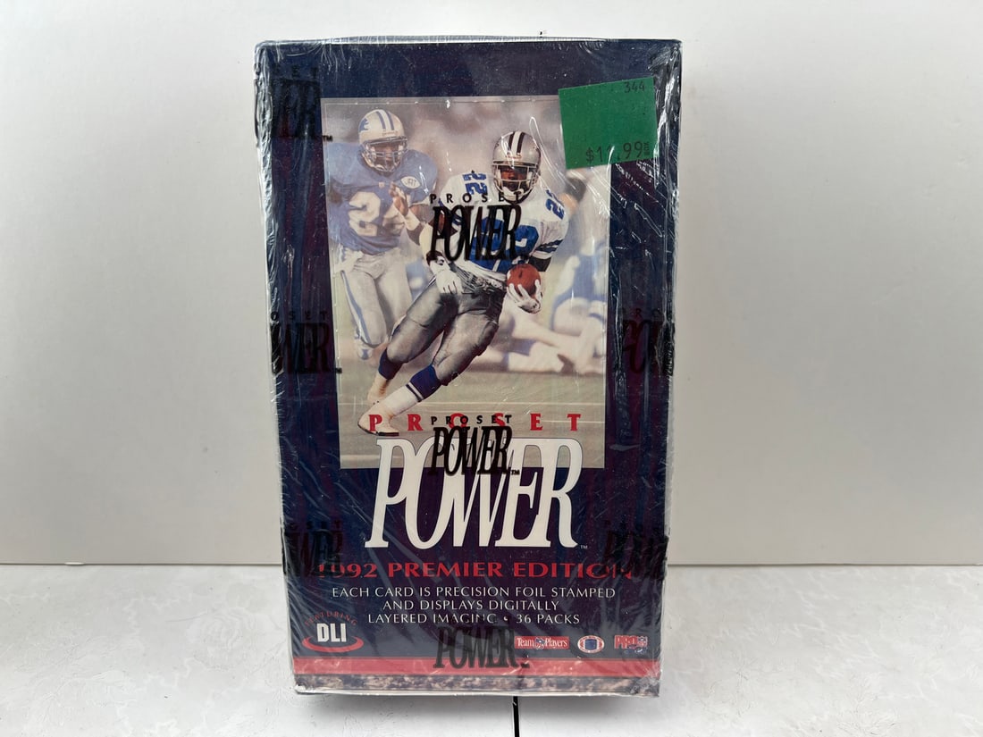 1992 Pro Set Power Football Sealed Wax Box (1 of 2)