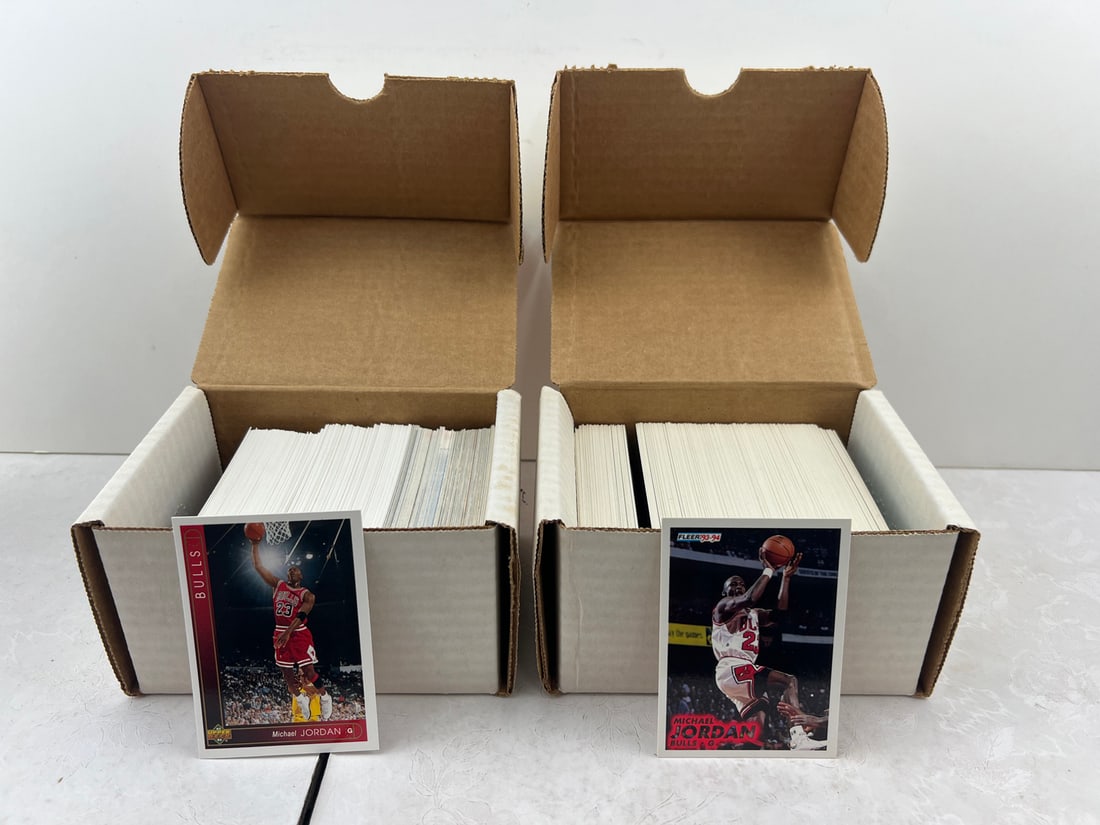 1993-94 Upper Deck Series 1 Basketball Set & 1993-94 Fleer Series 1 Basketball Set - Not Checked For (1 of 3)