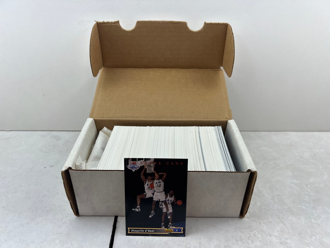 1992-93 Upper Deck Series 1 Basketball Set - Shaquille O'Neal RC - Not Checked For Completeness (1 of 3)
