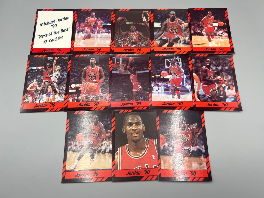 michael jordan best of the best 12 card set