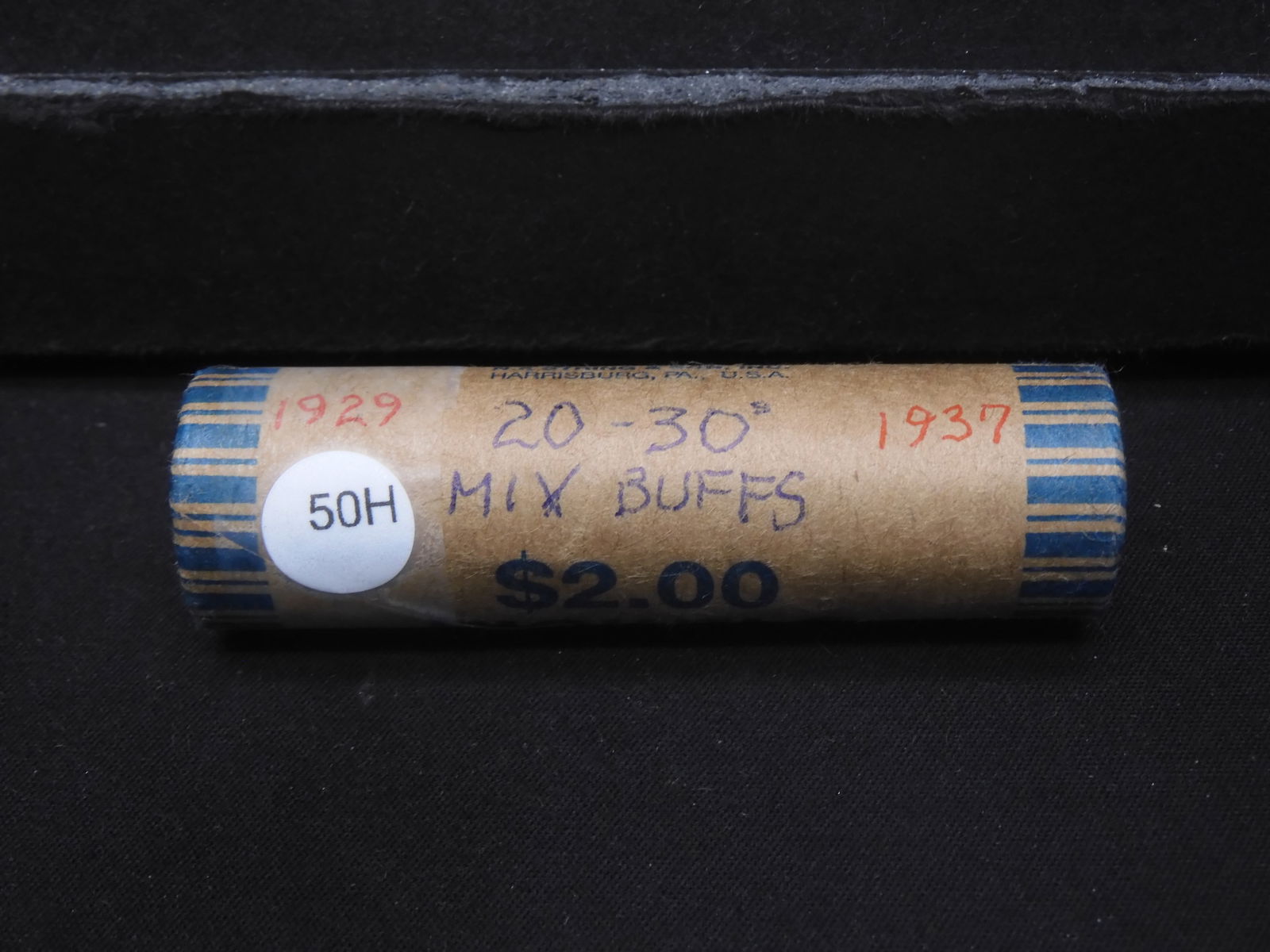 roll of Mixed Buffalo Nickels 20's & 30's w/ends 1929 & 1937 -  most r full dates (1 of 3)