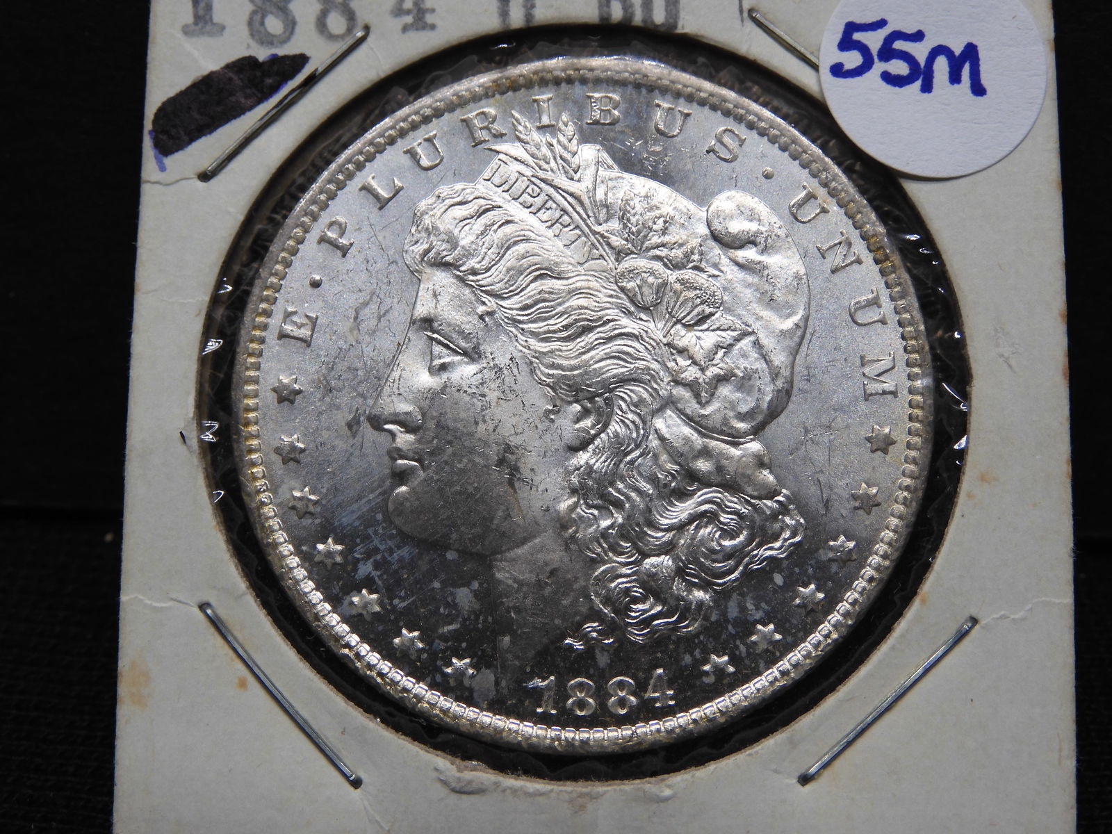 1884-O Morgan Silver Dollar BU (1 of 3)