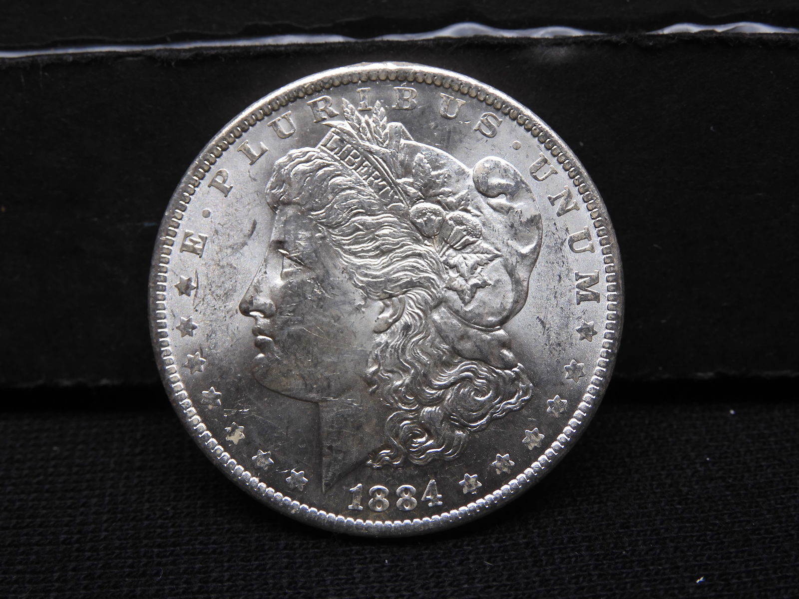 1884-O Morgan Silver Dollar BU (1 of 2)