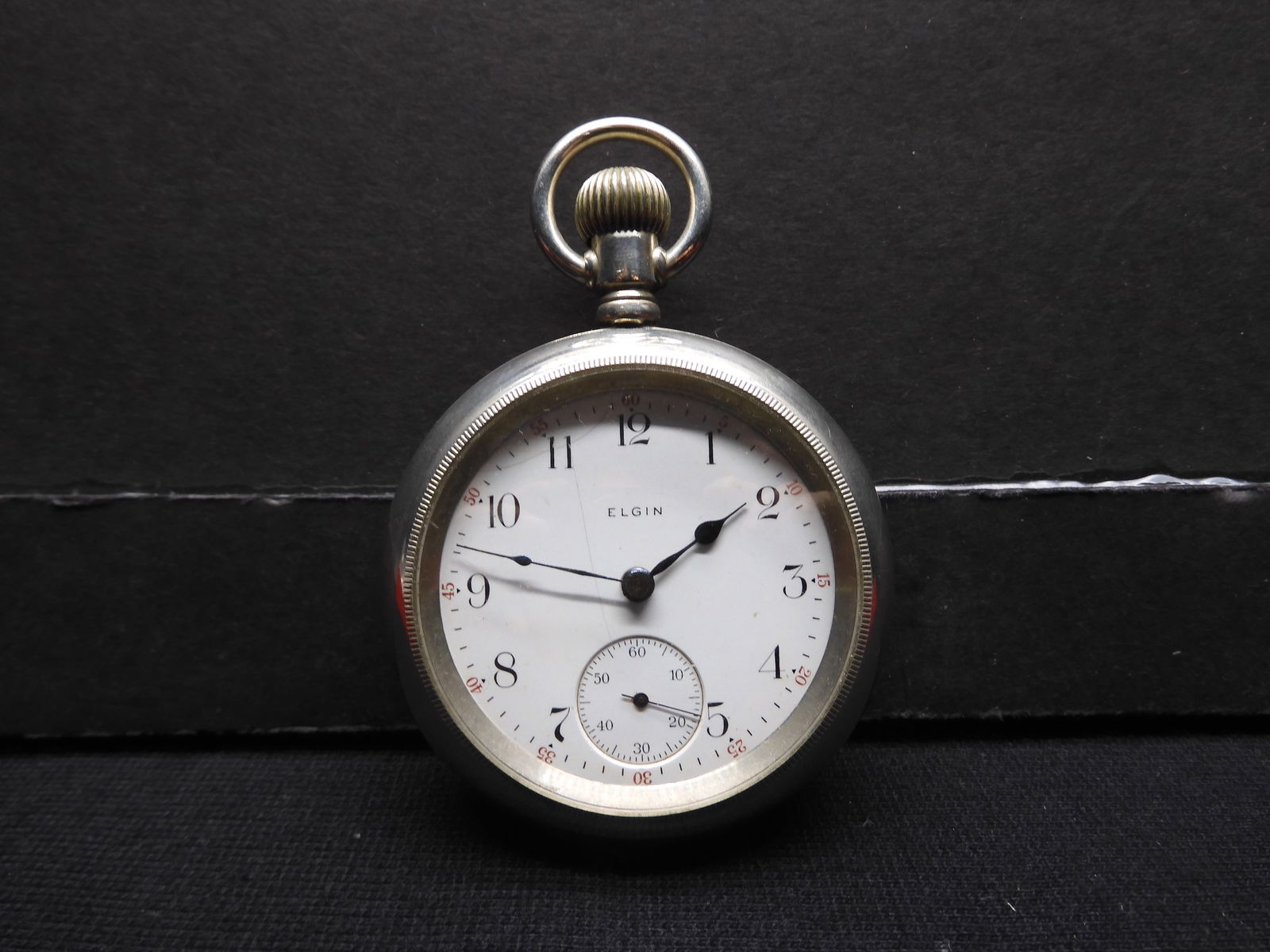 Elgin Pocket Watch Keystone Watch Case 15 Jewels Not Working Auction