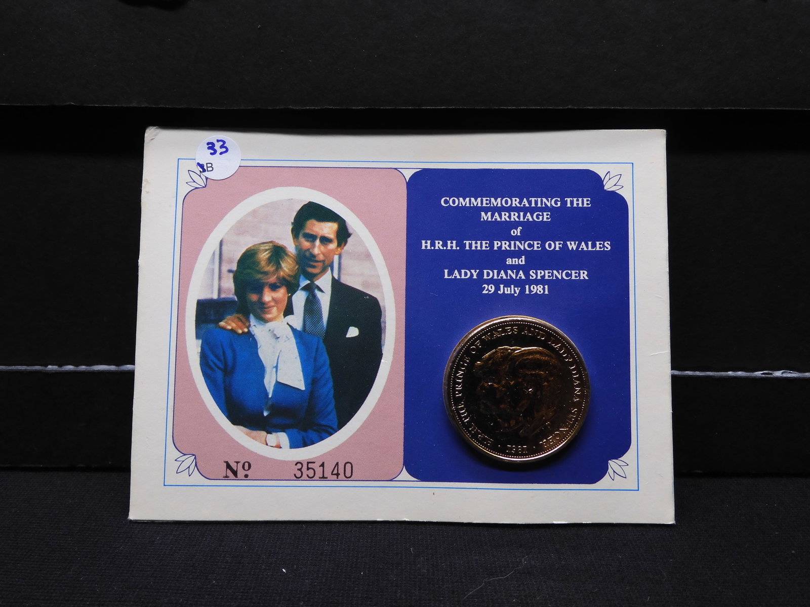 1981 Commemorative Marriage of Prince Charles and Lady Diana: 1981 Commemorative Marriage of Prince Charles and Lady Diana