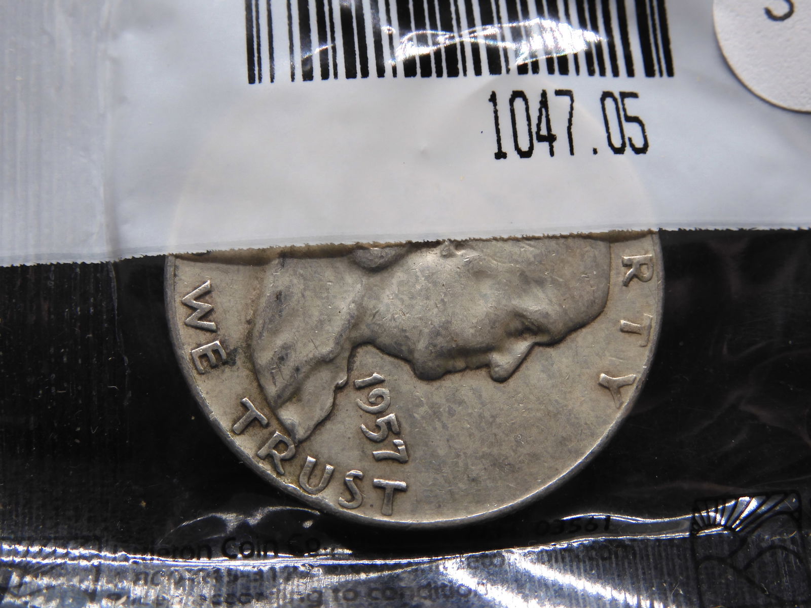 1957-D Franklin Half Dollar, 90% Silver. Littleton Coin Co. (1 of 2)