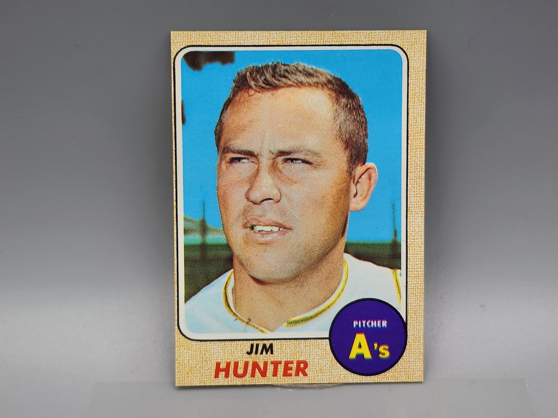 1968 Topps Jim Hunter #385 HOF (1 of 2)
