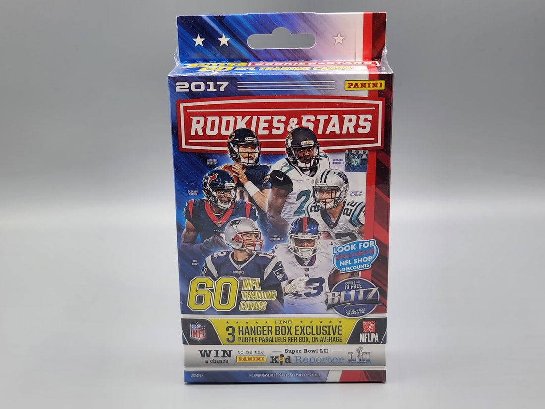 2017 Rookies and Stars Football Hanger Box - Mahomes Rookie Year (1 of 2)