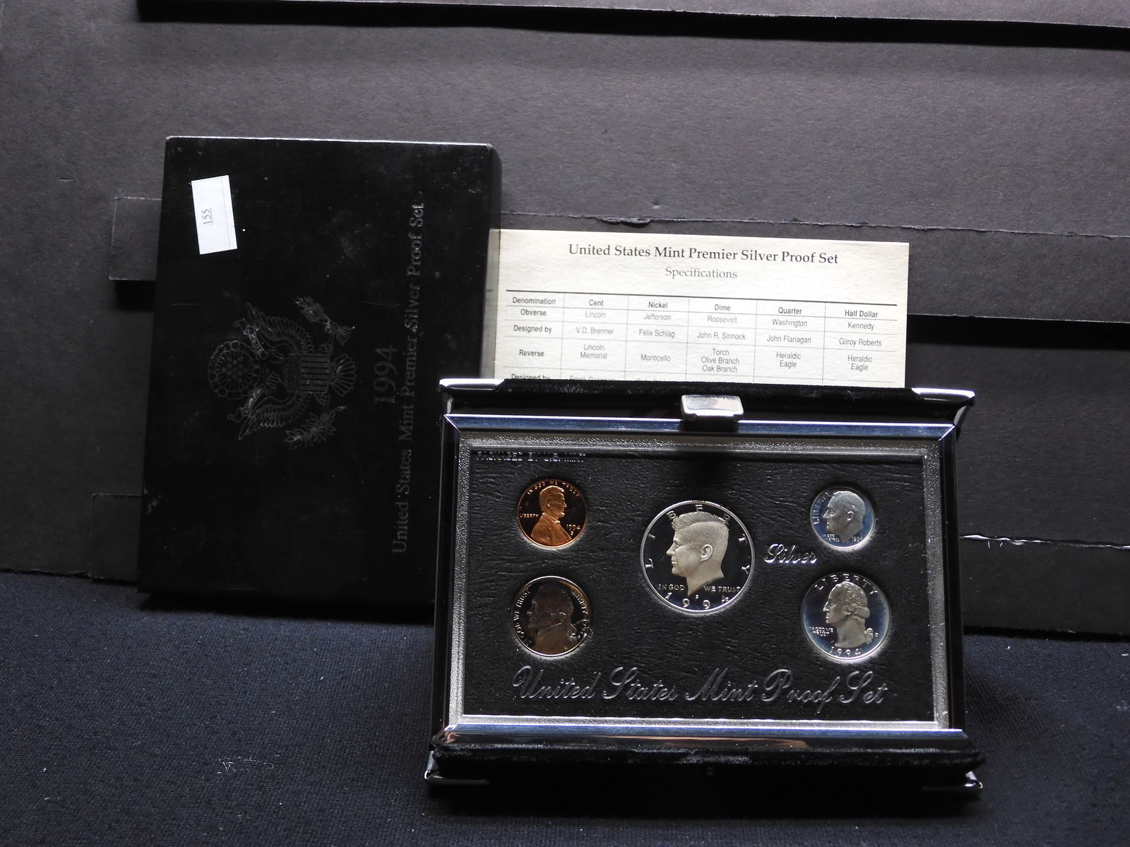 1994-S Premier SILVER Proof Set OGP (1 of 4)
