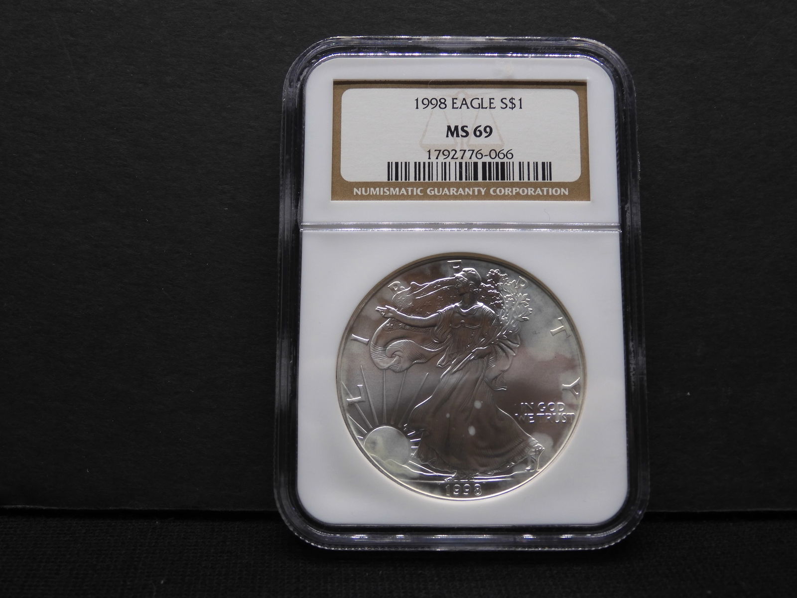 1998 American Silver Eagle - NGC MS69 (1 of 4)