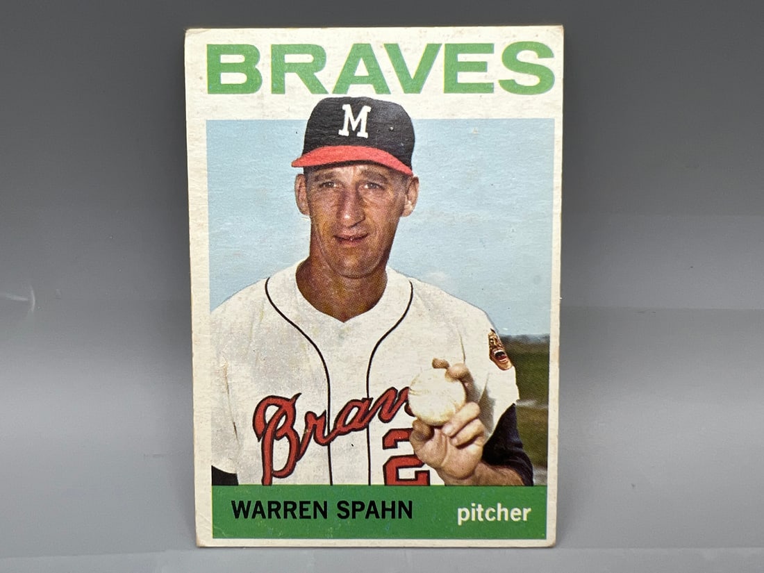 1964 Topps Warren Spahn #400 (1 of 2)