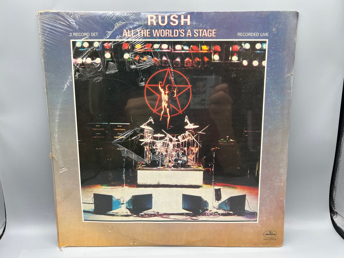 1976 Rush All The World's A Stage Sealed Vinyl Album (1 of 2)