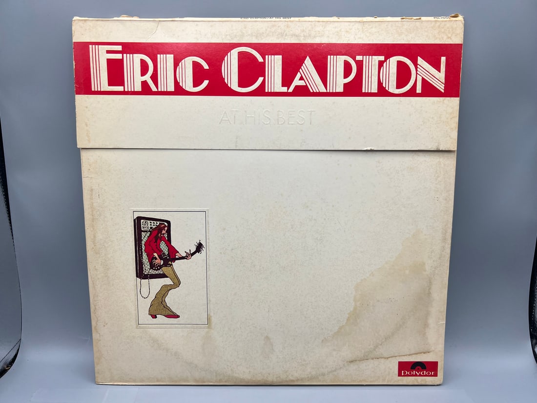 1972 Eric Clapton At His Best Vinyl Album: 1972 Eric Clapton At His Best Vinyl Album