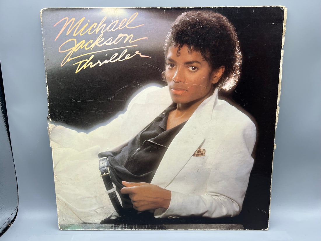 1982 Michael Jackson Thriller Vinyl Album (1 of 7)