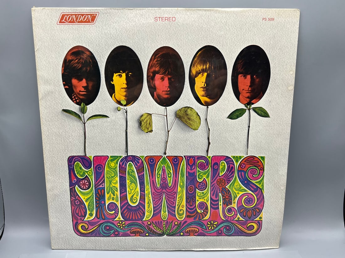 1967 The Rolling Stones Flowers Sealed Vinyl Album (1 of 2)