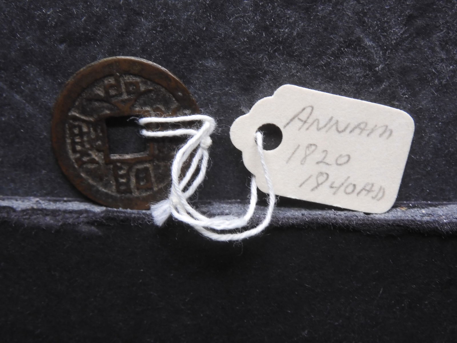 Annamese Empire Coin C. 1820-1840 Ming Ming Tung Pao, over 200 Years Old!! (1 of 3)