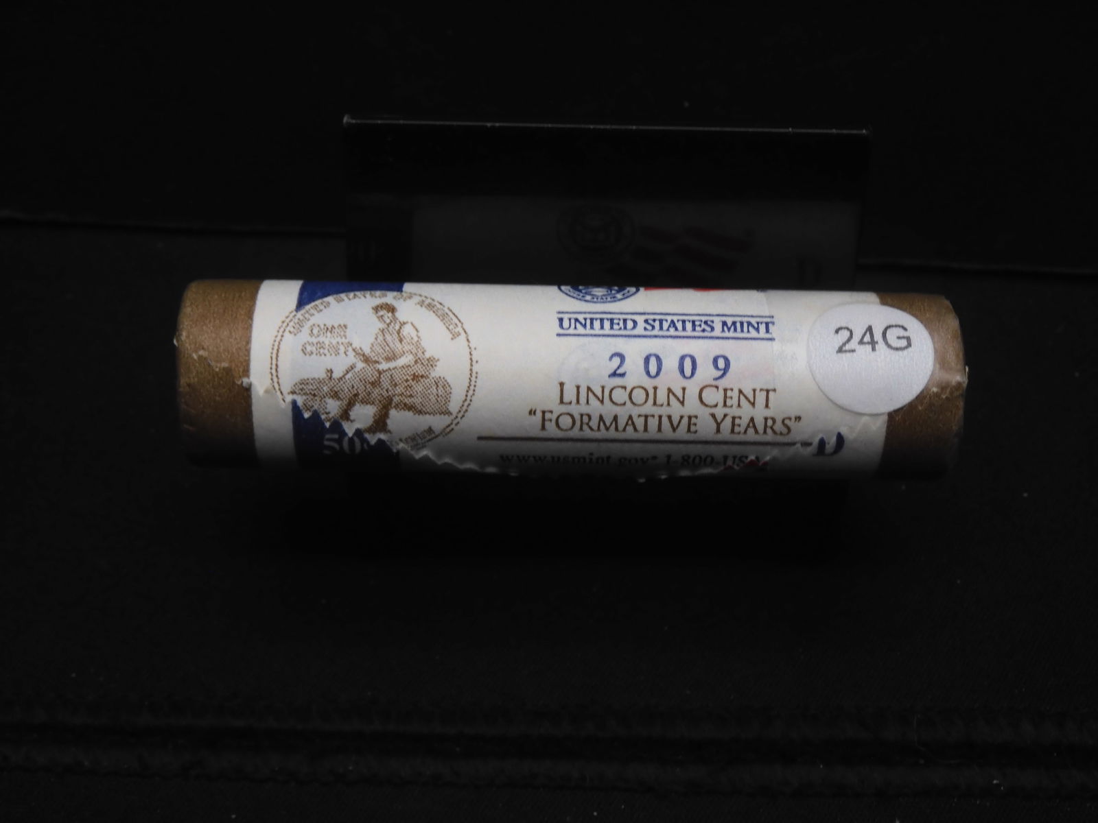 2009-D Lincoln Cent "Formative Years" Original US Mint Wrapped Roll. CH BU RED COINS (1 of 3)