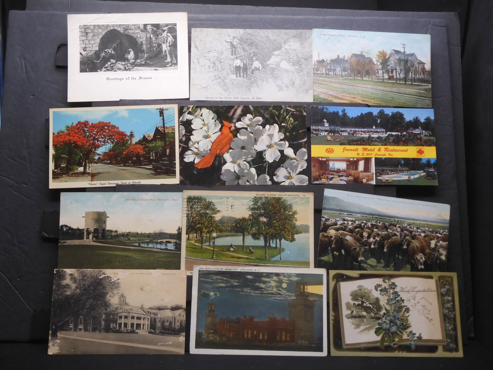 MASSIVE lot of old postcards and neat stuff (1 of 15)