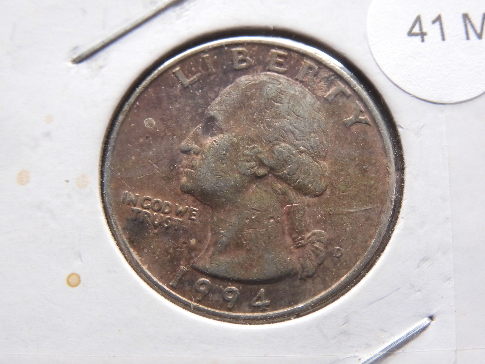 1994-D Washington 25c. ERROR (1 of 3)