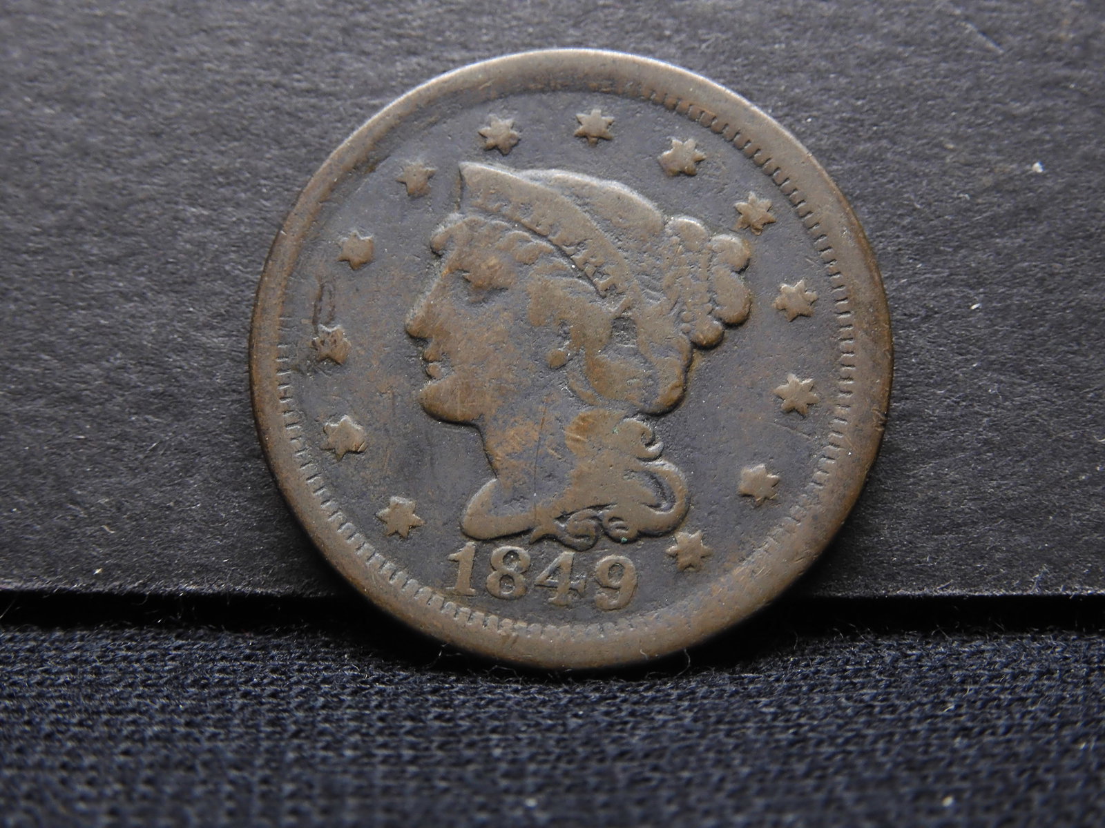 1849 Large Cent (1 of 2)