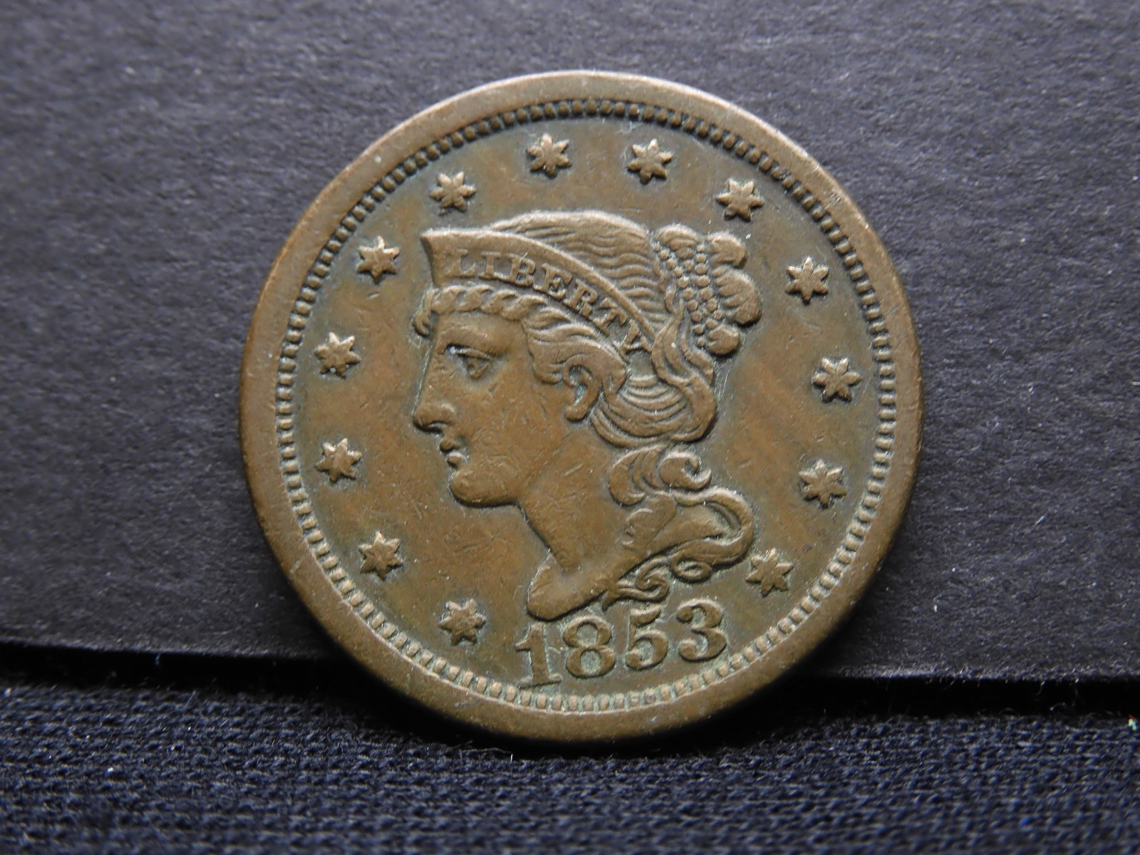 1853 Large Cent (1 of 2)