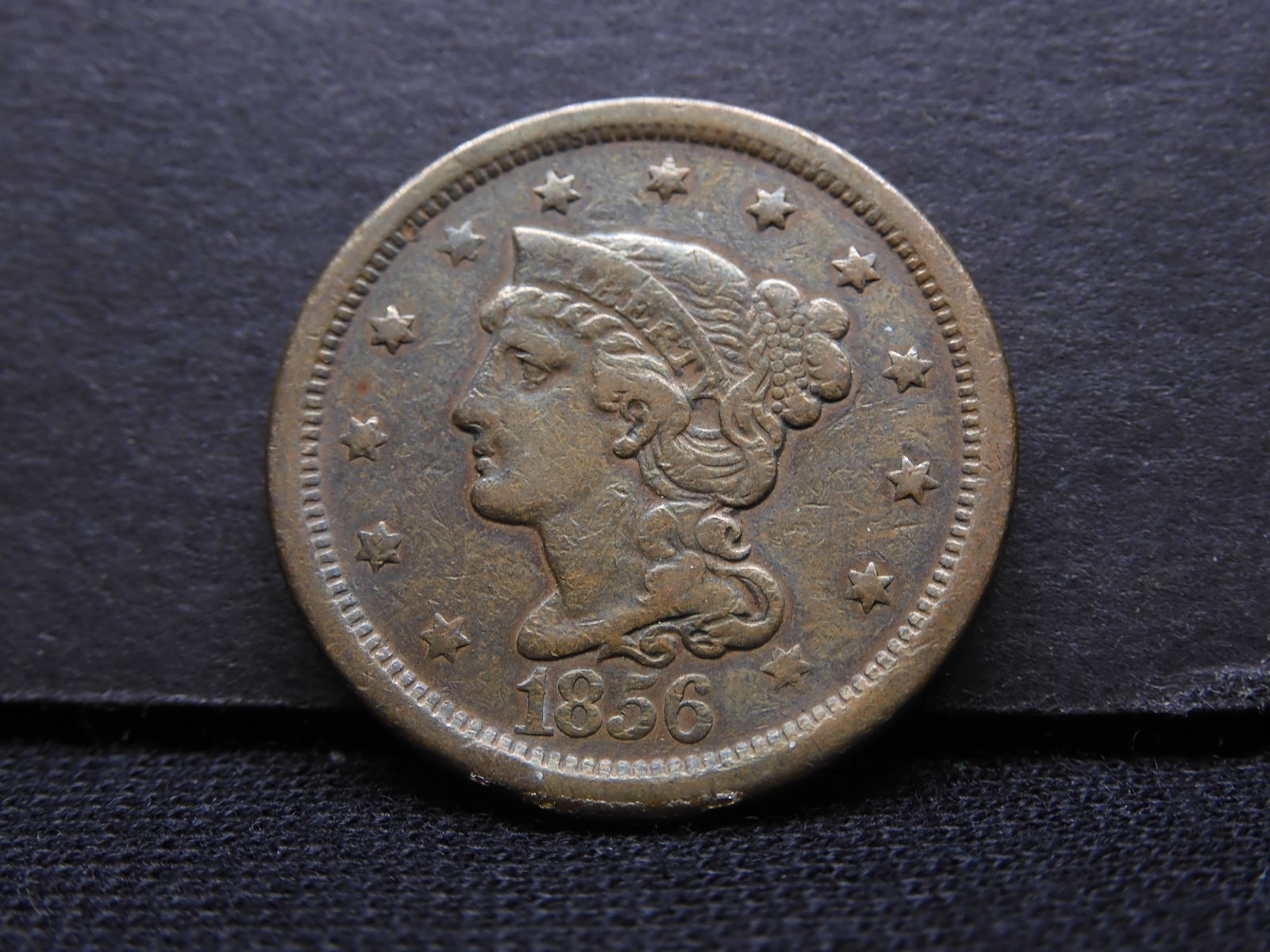 1856 Large Cent - Slanted 5 (1 of 2)