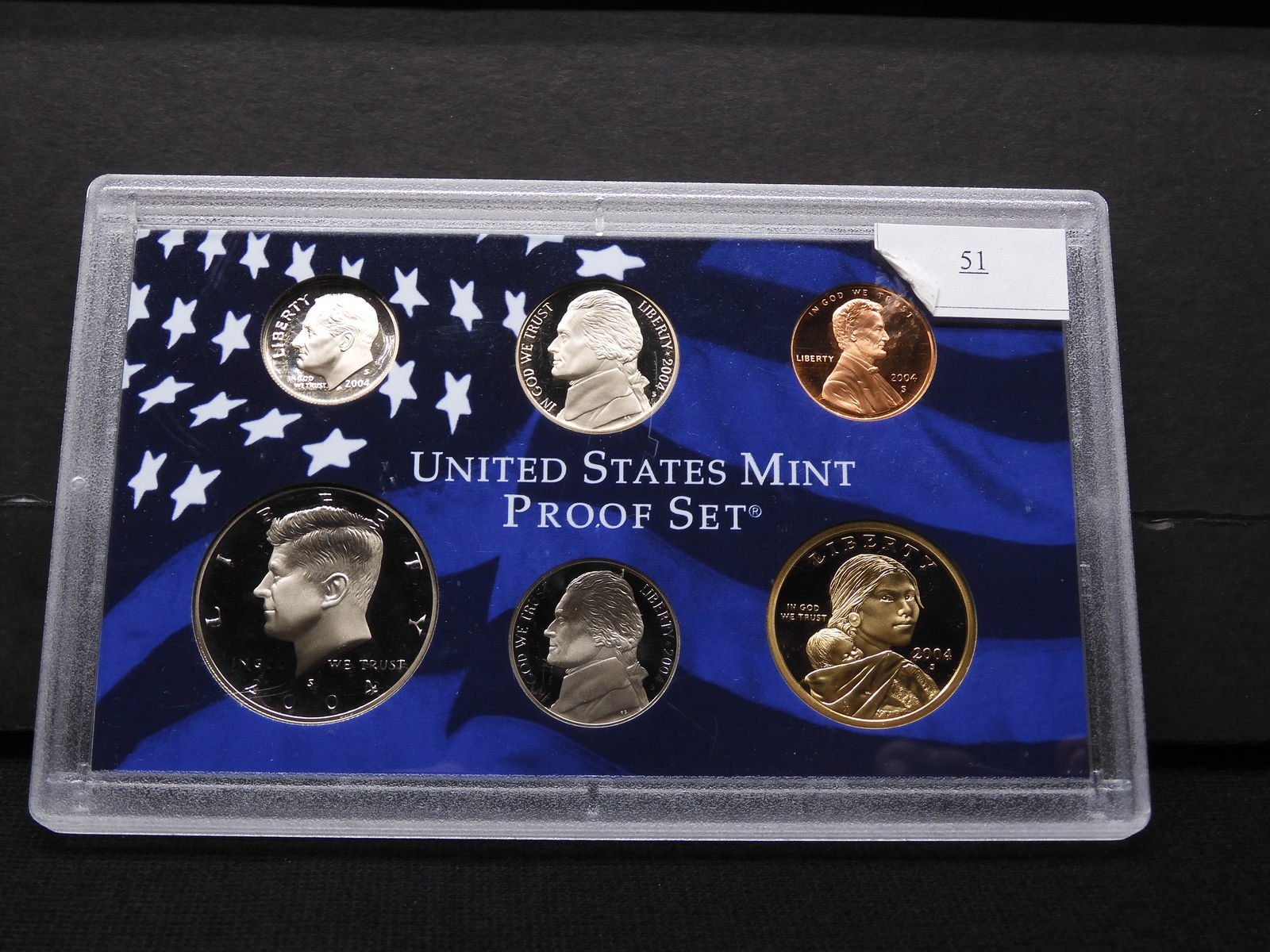 Partial 2004-S Proof Set - 6 Coins (1 of 2)