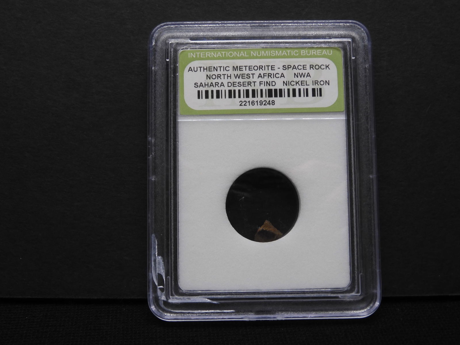 Authentic Meteorite - Space Rock - North West Africa NWA Sahara Desert Find - Nickel Iron (1 of 4)