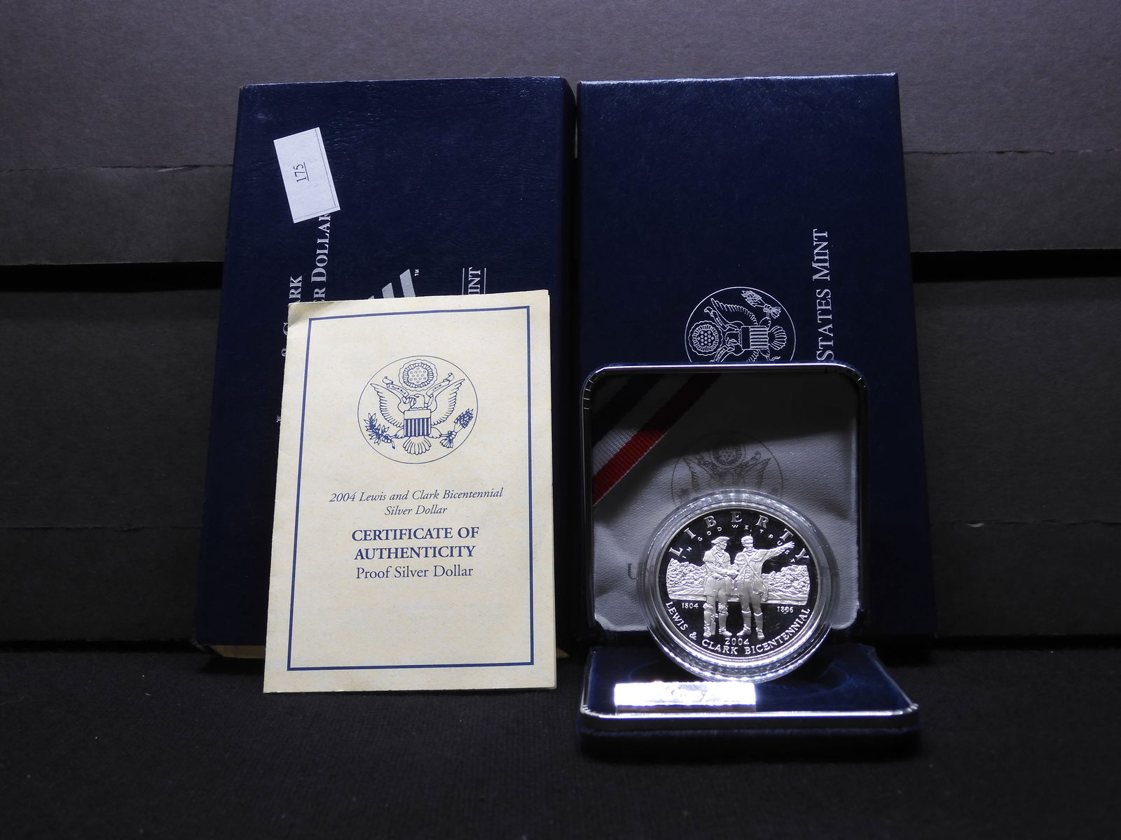 2004-P Lewis & Clark Proof Silver Dollar - OGP (1 of 4)