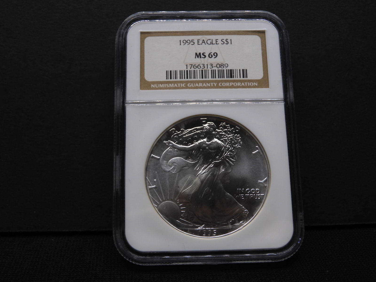 1995 American Silver Eagle - NGC MS69 (1 of 4)