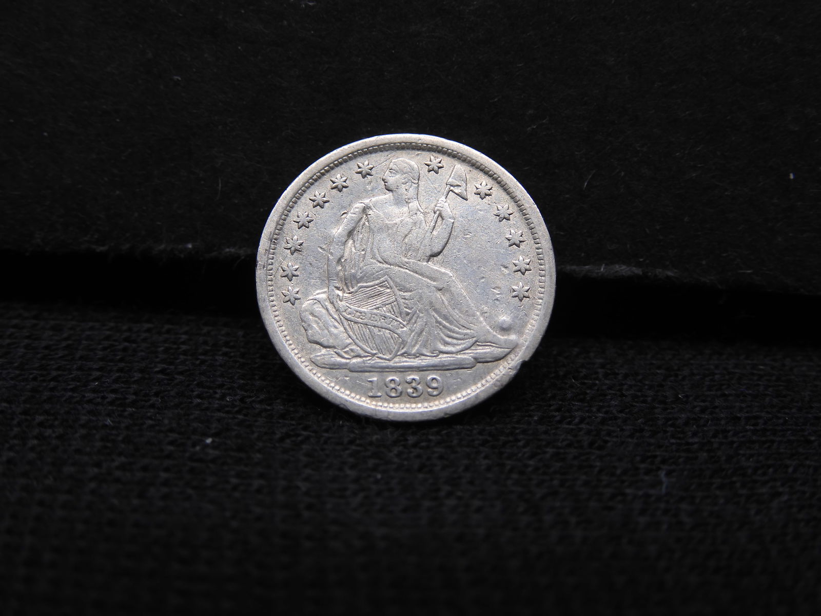 1839-O Seated Liberty Half Dime - Tough Type (1 of 2)