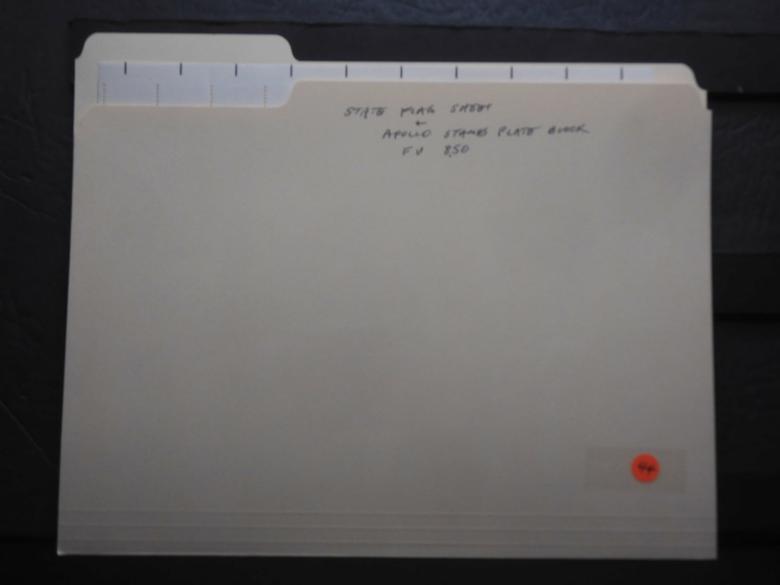 State Flags Stamp Sheet & Apollo Plate Block (1 of 8)