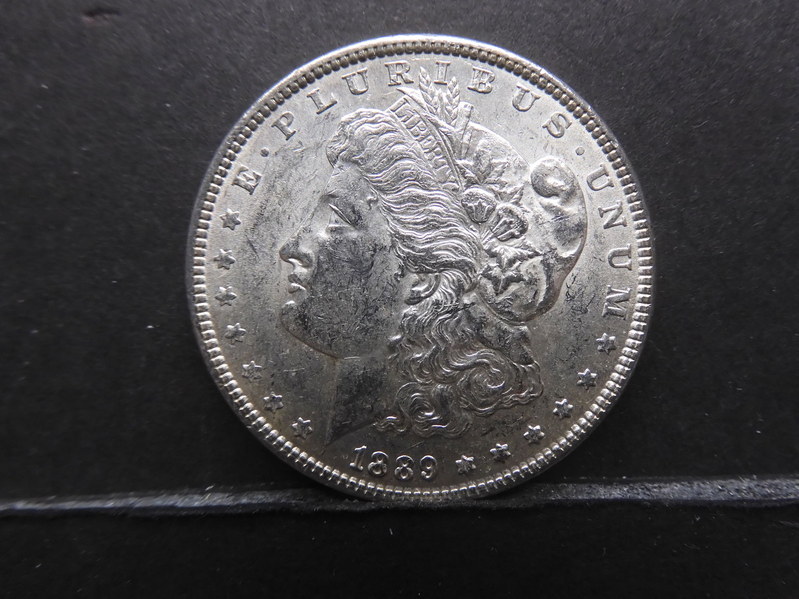 1889 Morgan Silver Dollar BU MS++ (1 of 3)