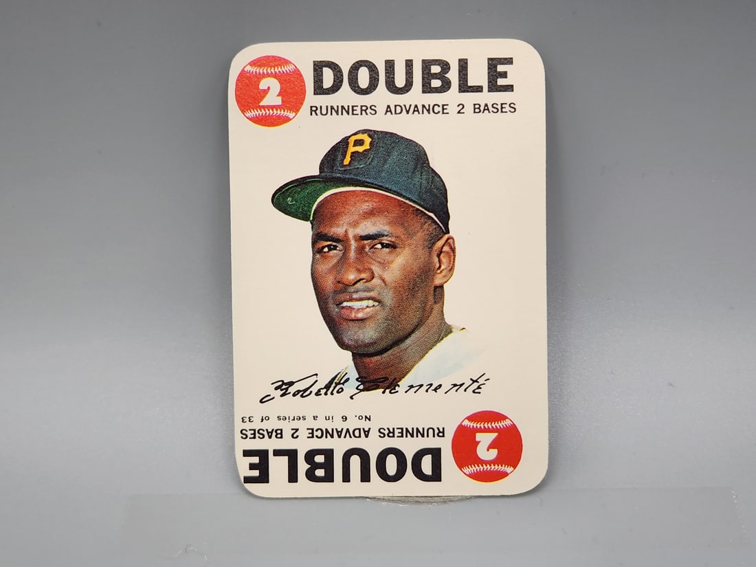 1968 Topps Game Roberto Clemente HOF (1 of 2)