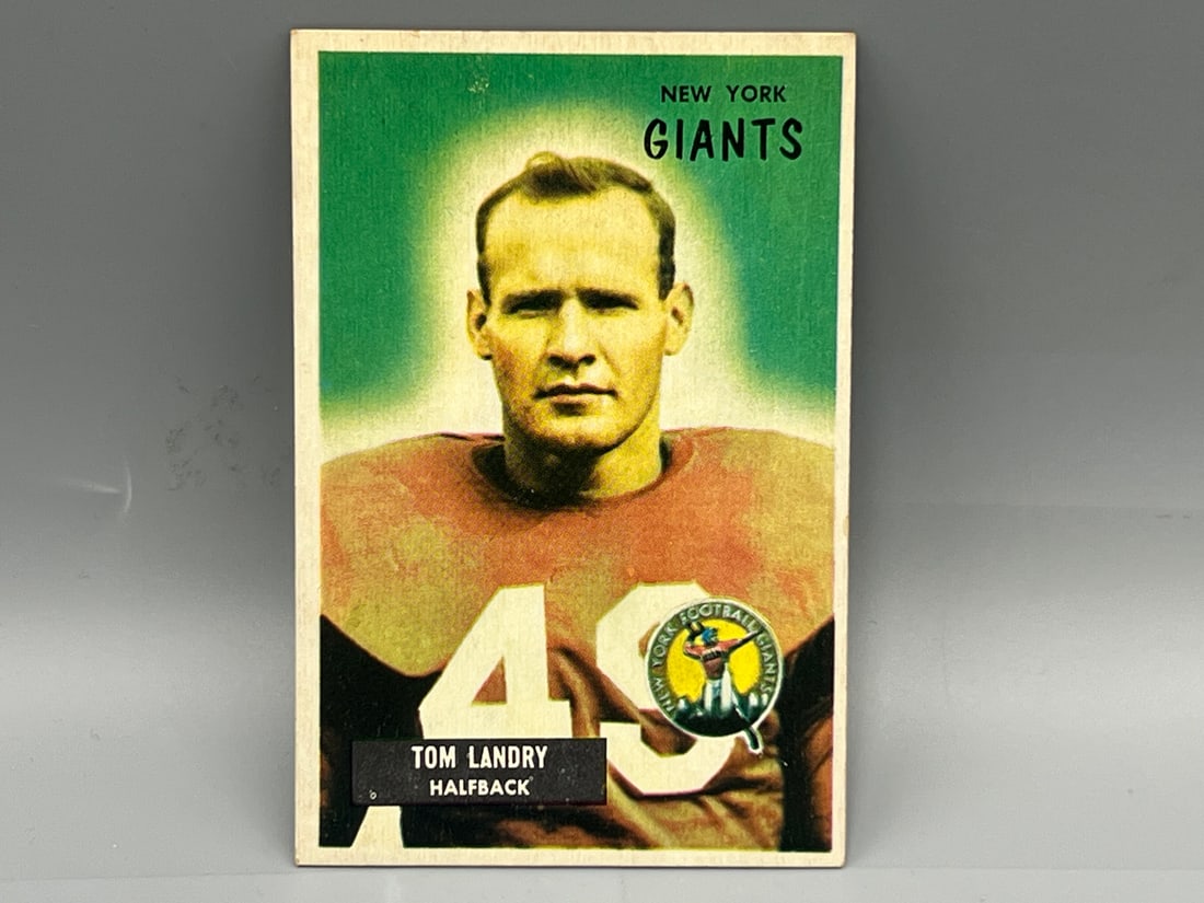 1955 Bowman Tom Landry #152 (1 of 2)