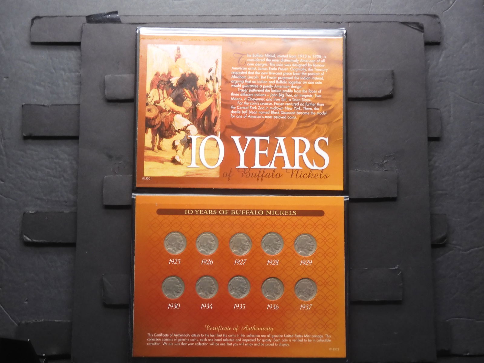 1925-1937 Buffalo Nickel Set - Nice Grades (1 of 5)