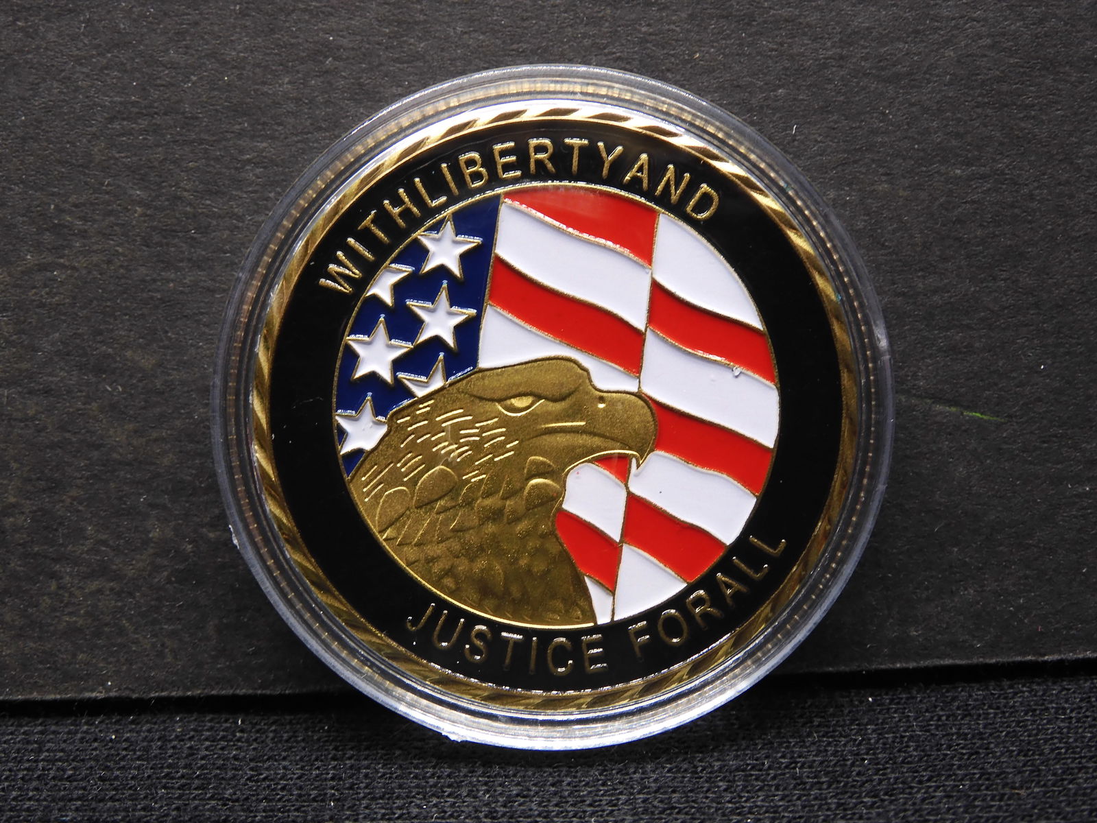 United We Stand 9-11 "With Liberty and Justice For All" Round: United We Stand 9-11 "With Liberty and Justice For All" Round