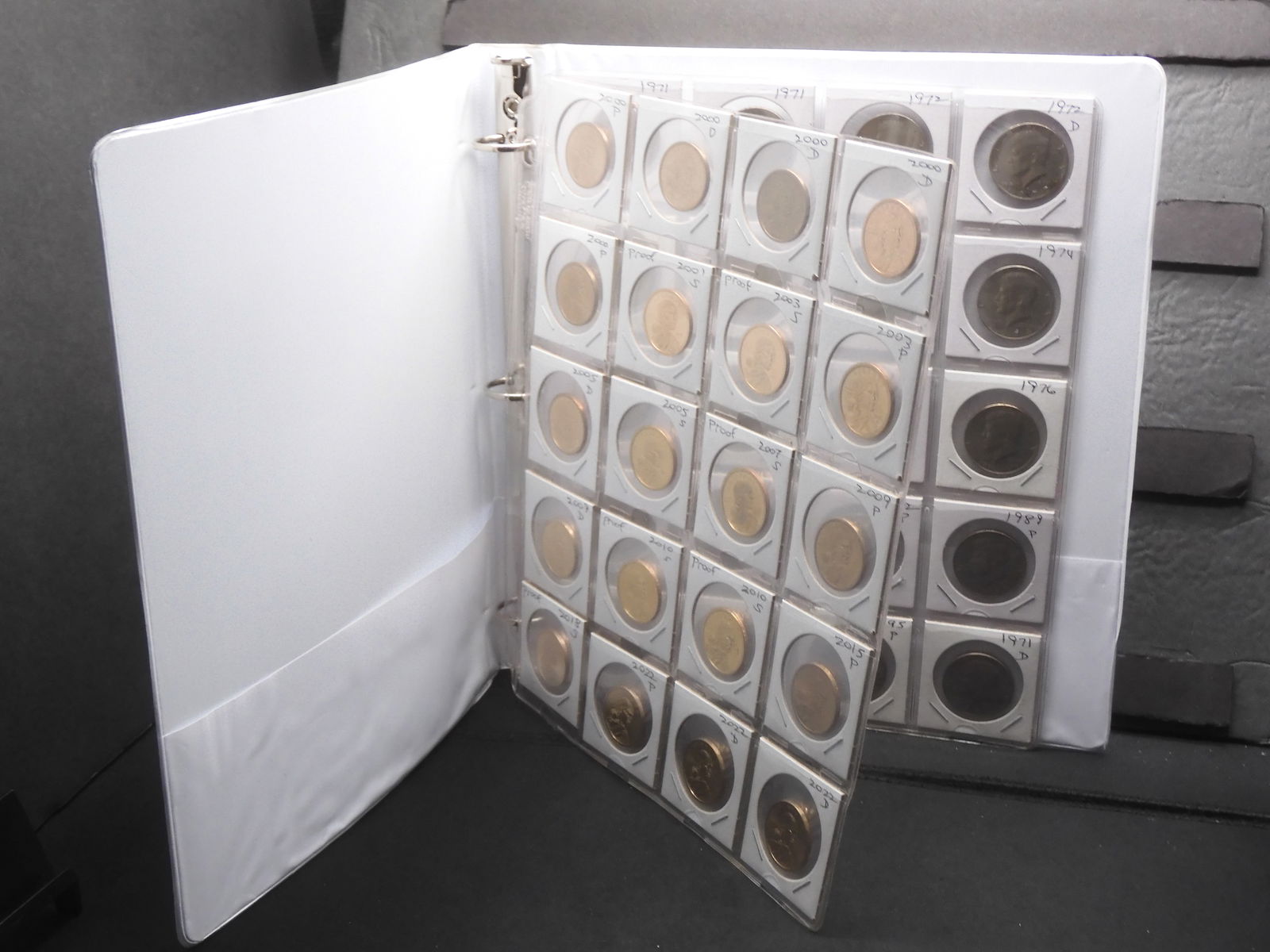 Book of Sacagawea Dollars and Kennedy Halves - BU (1 of 12)