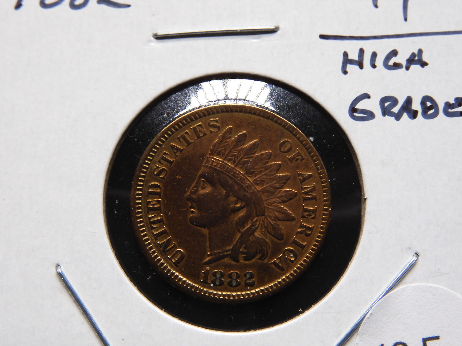 1882 Indian Cent. High Grade. (1 of 3)