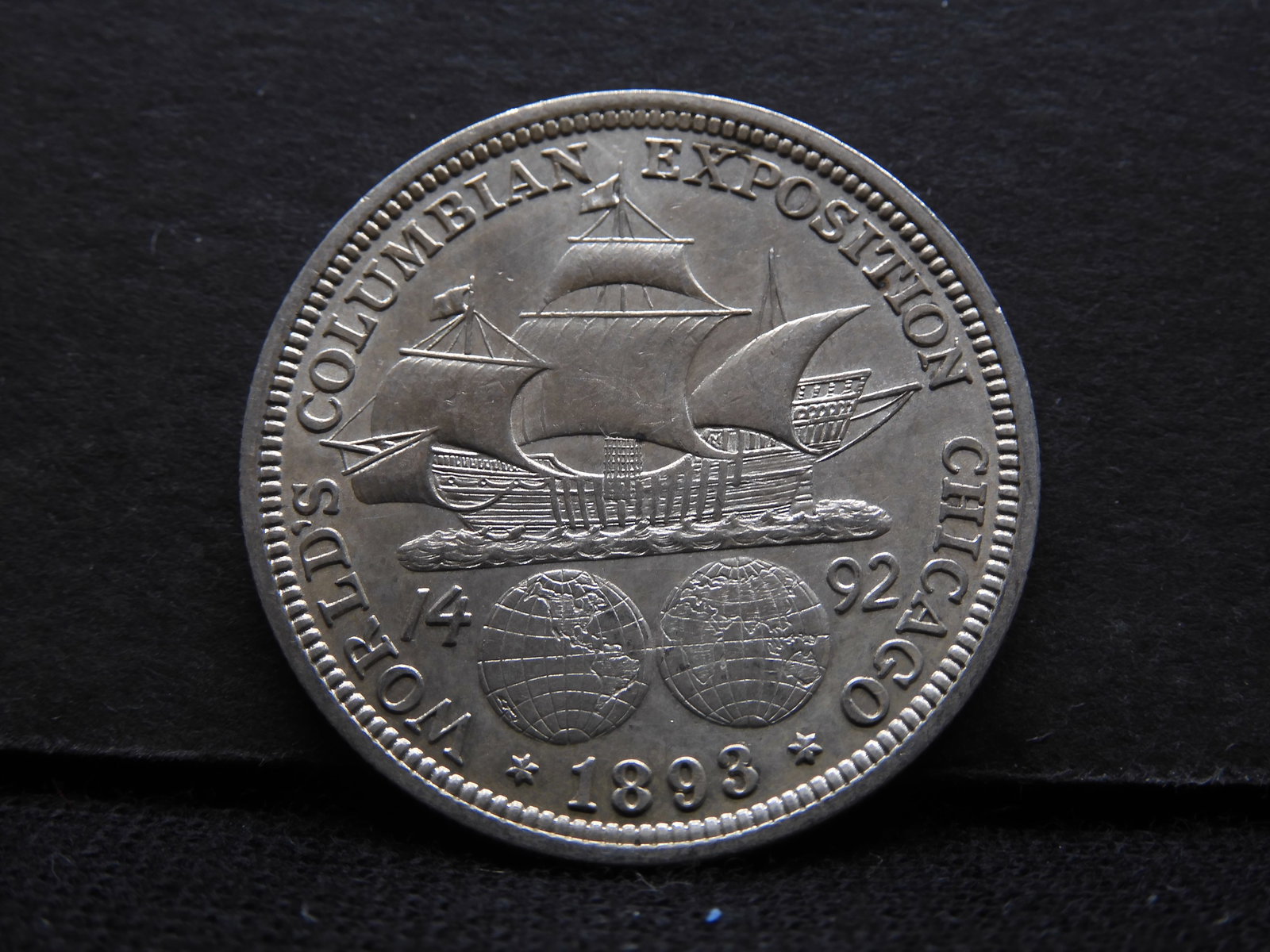 1893 Columbian Exposition Half Dollar (1 of 2)