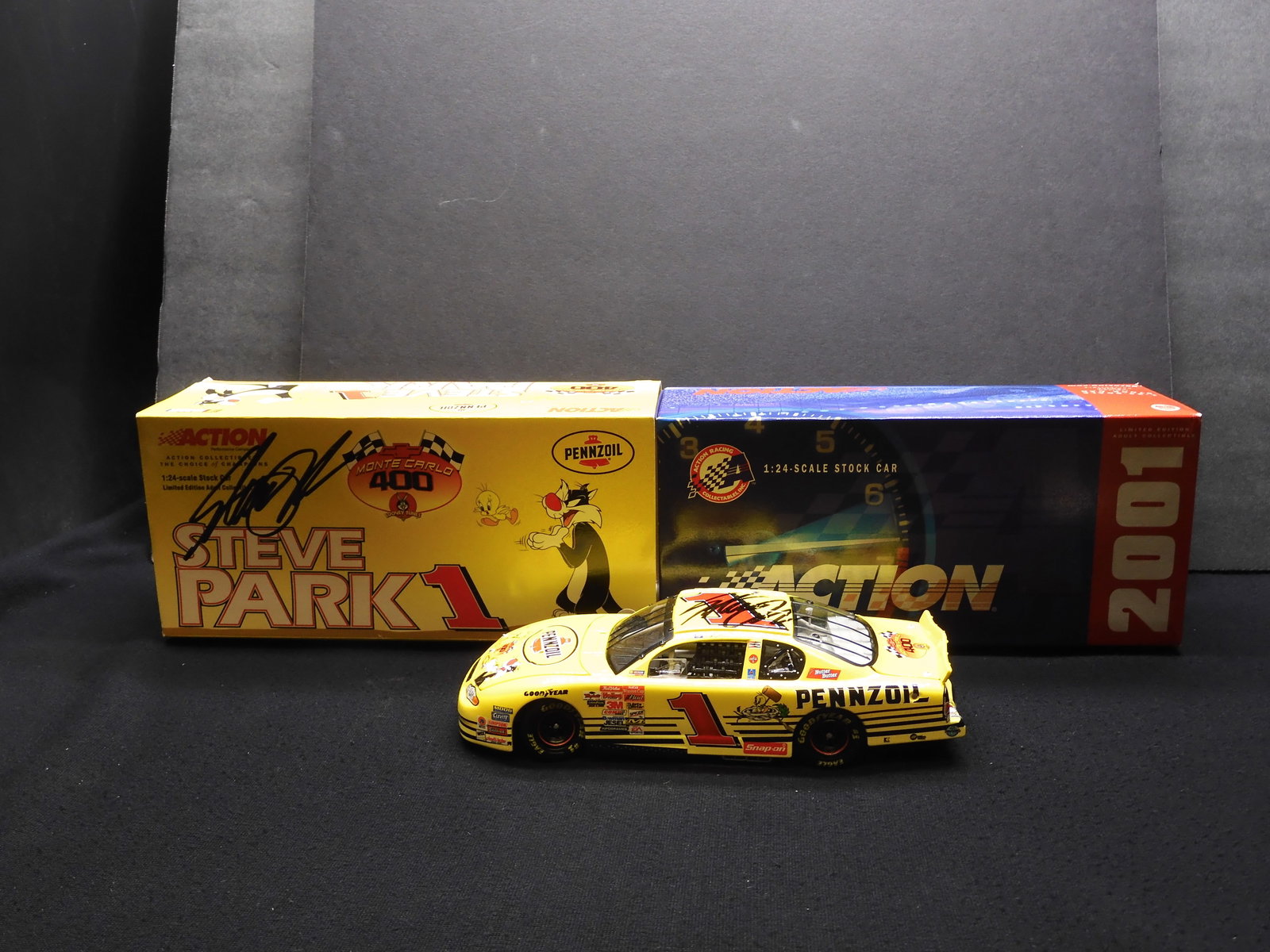 Steve Park #1 Looney Tunes 1:24 Scale Car (1 of 6)