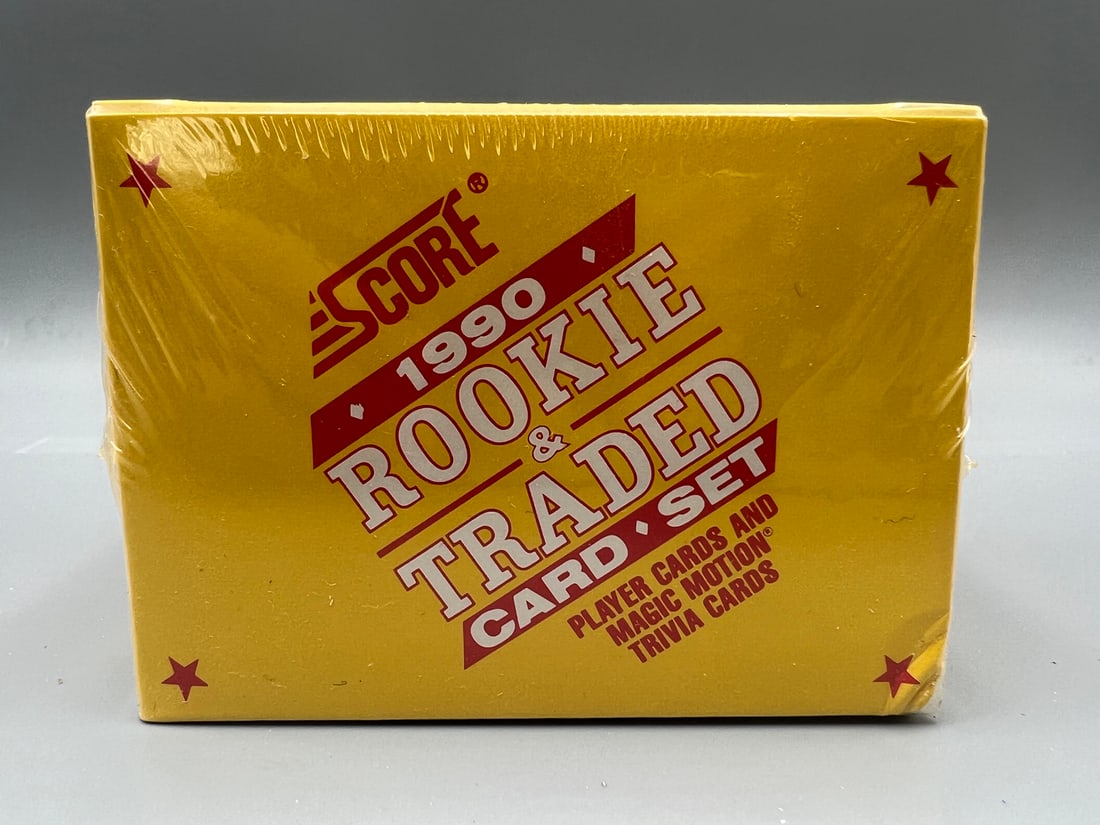 1990 Score Rookies & Traded Baseball Sealed Set - Frank Thomas RC (1 of 3)