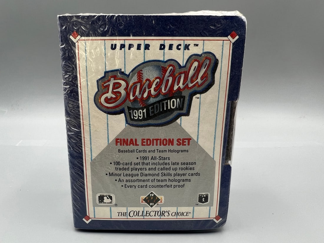 1991 Upper Deck Collector's Choice Baseball Final Edition Sealed Set - Pedro Martinez RC (1 of 2)