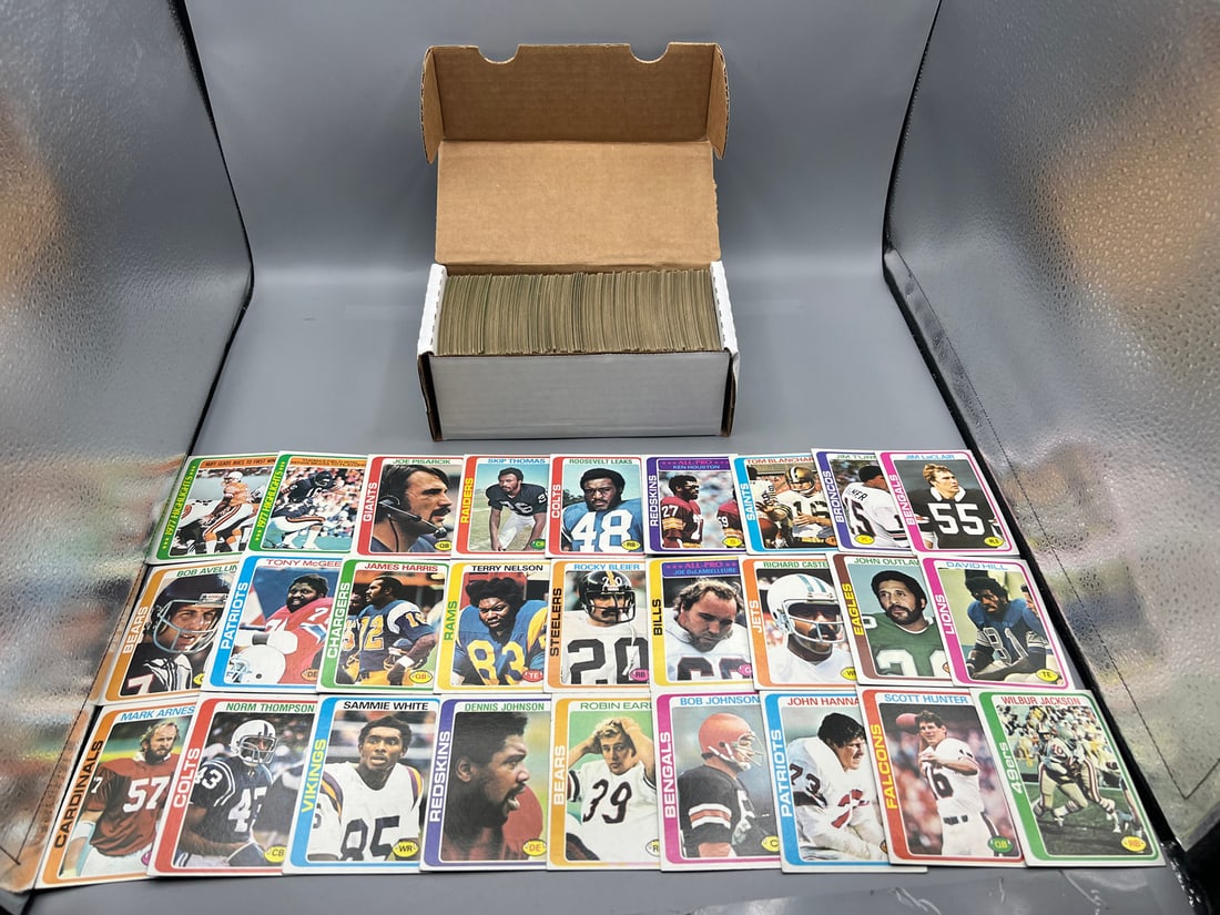 1978 Topps Football Partial Set - In Order, With No Duplicates (1 of 3)